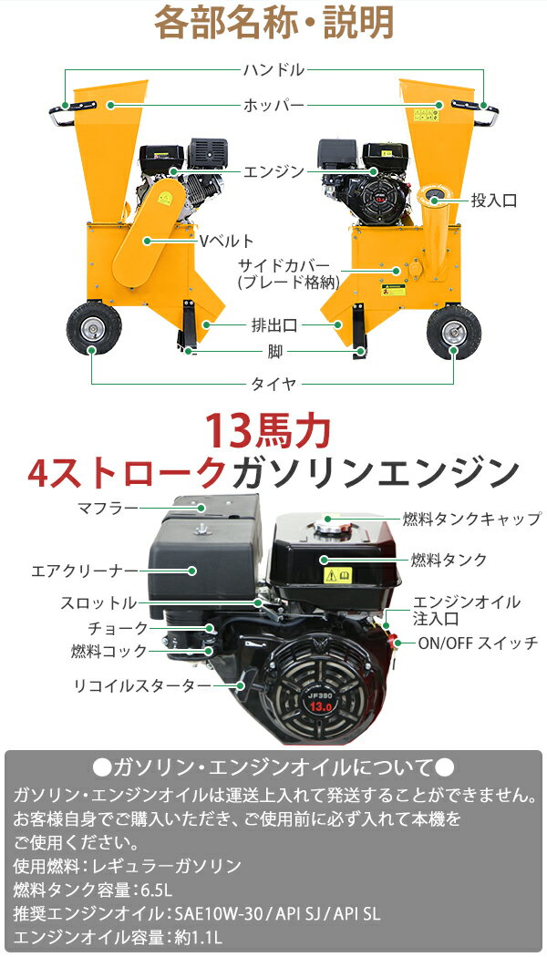 ����̵�� ʴ�յ� ���åɥ��åѡ� �����ǥ󥷥��å��� ���󥸥� ����ʴ�շ���89mm 13���� 13HP �������� ���� �ѥ�ե� �����ǥ���åѡ� ���åѡ������å��� ���åѡ� ʴ�մ� ������ ��̳�� �����ǥ˥� ���� ¤�� ���� ʴ�� �ں� �� �դä� �� chipperte0413yl