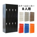 【完成品】 ロッカー 4人用 ホワイト 細型2段 スチール製 かぎ付き 幅608×奥行515×高さ1790mm 【日本製】 国産 スチールロッカー 白 ホワイトロッカー オフィスロッカー 更衣ロッカー 四人用 業務用 多人数ロッカー 細型 スリム 更衣室