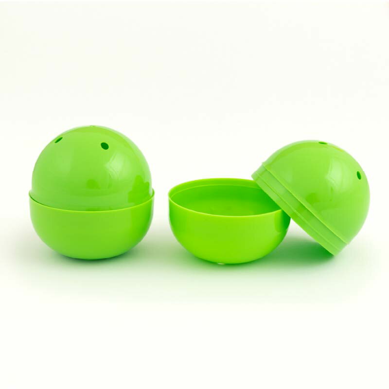 ガチャポン抽選機用カプセル TP 65mm空カプセル 緑(不透明) 100個入り