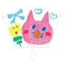 凧 お絵かき 絵付け ATぐにゃぐにゃ凧 ほねなし 玩具 おもちゃ 幼児 児童 子供向け お正月 アーテック ほねがないから折りたためる!切って貼るだけのかざりシート付