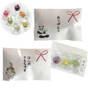 プチギフト ほんの気持ち・ありがとう キャンディ3粒入り 日本製 いつもありがとう 感謝の気持ちを表す景品・粗品
