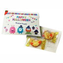 ハロウィンお菓子　ハロウィンハートパイ2個入り　200セット販売　日本製　ハロウィンイベント　販促品・景品・粗品・ノベルティ