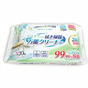 クリンクル セスキ炭酸ソーダ配合 拭き掃除万能クリーナー 大判 20枚 90個セット販売 セスキ炭酸ソーダ配合。どこでも使えて汚れをしっかり落とすキッチン用万能...