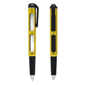 金色のルーペペン 100個セット販売 見える!書ける!ペンとルーペが一つに 使い方は回すだけ 敬老の日 販促品・景品・記念品・ノベルティ 【名入れ可能商品 別途...