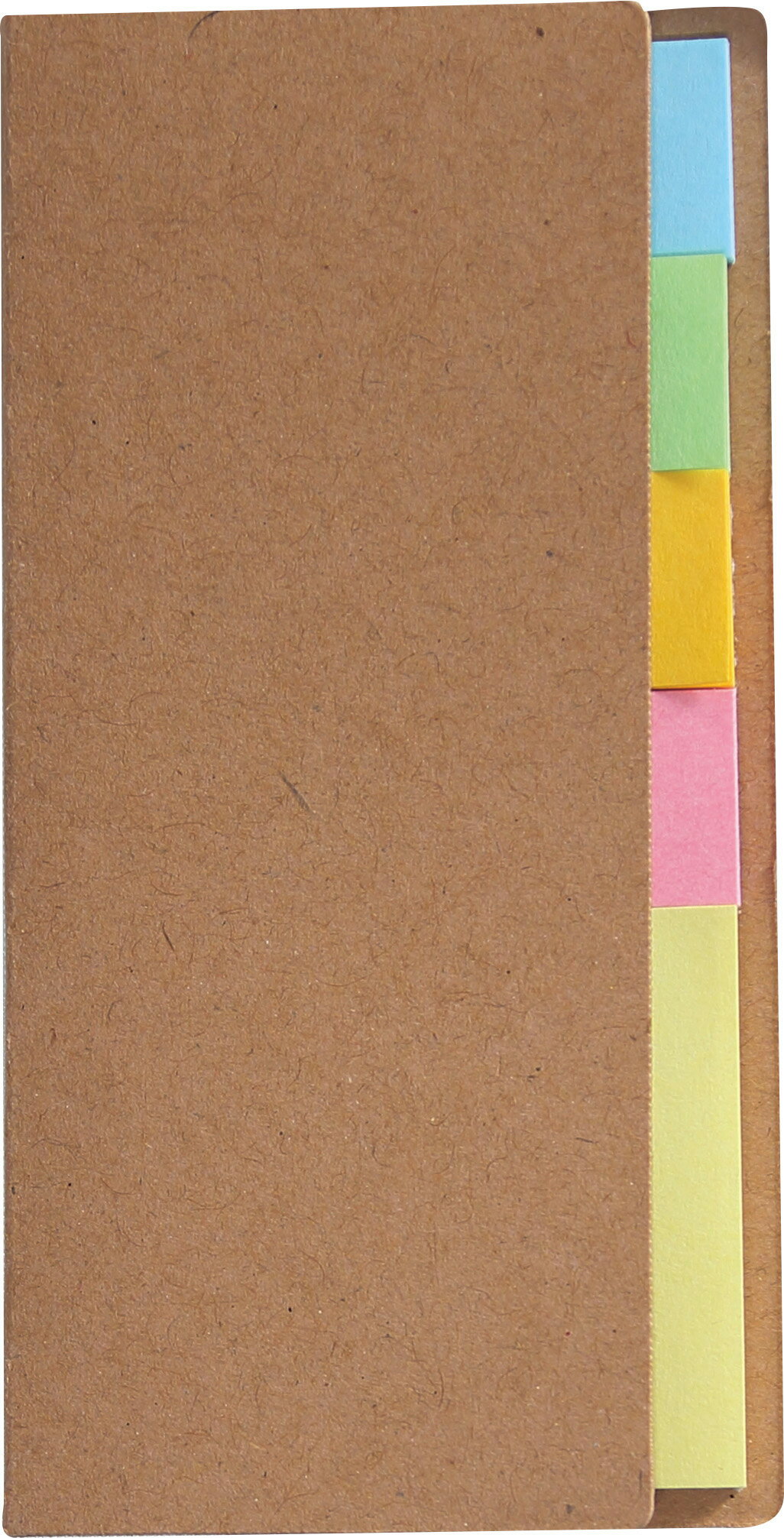 【商品番号】 7651-60 【本体サイズ】 カバー：53×3×106mm・インデックスふせん：50×15mm・フリーふせん：50×40mm 【パッケージサイズ】 60×5×108mm 【個装形態】 ポリ袋入 【材質】 カバー：再生クラフト紙60％・インデックスふせん：再生紙60％ 【入数】 200 【セット内容】 インデックスふせん×80・フリーふせん×20 【商品説明】 目印や、伝後など使い分け自由！再生紙を利用した環境にやさしいふせんセット　