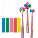 七夕 装飾 七夕笹飾り(1) 七夕ディスプレイ笹を飾る装飾のセット 8個セット販売