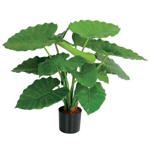 観葉植物　造花　ディスプレイ　60cmジャンボタロブッシュ　庭木・玄関前の植木装飾　観葉植物造花で癒..