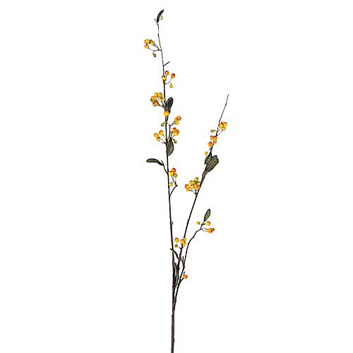 玉かずらスプレイ　6本セット販売　全長110cm　和室・床の間・茶室用にも最適造花　木の実の枝