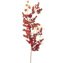 オータムベリースプレイ 6本セット販売 全長80cm 和室・床の間・茶室用にも最適造花 木の実の枝