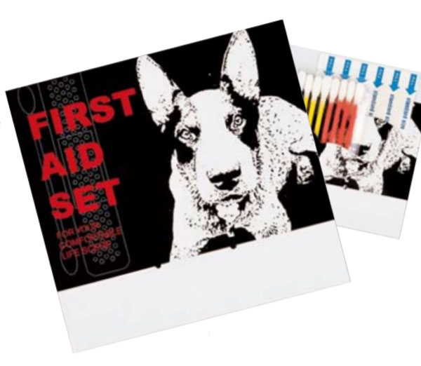 バンドエイド　ファストエイドセット　200個セット販売　絆創膏とカラー綿棒のセット　衛生用品　販促品・景品・ノベルティ・粗品