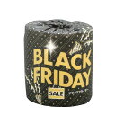 トイレットペーパー ブラックフライデー 100個セット販売 トイレットロール ジワジワと人気になりつつあるブラックフライデーのトイレットペーパー ※北海道・沖縄県・離島は別途送料お見積りとなります、ご了承下さい(3)