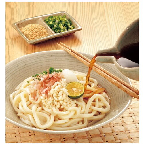 招福家　讃岐のぶっかけうどん3食組　30箱セット販売　伊吹島産「伊吹のいりこ」と贅沢鰹だしを使用したコク旨ぶっかけうどん　饂飩　夏のお中元　ご挨拶品　販促品・景品・ノベルティ・記念品 2