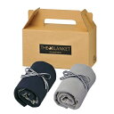 ザ・ブランケット #sustainable 48枚セット販売 約100×70cm 定番カラー2色取混ぜ リサイクル素材使用 ひざ掛け エコ商品 あったかグッズ ...