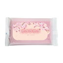 桜 景品 サクラサク カラーウエットティッシュ8枚 400個セット販売 桜デザインパッケージ ウェットティッシュ 携帯用 中身のシートもピンクカラー バラマキ景品 販促品・粗品・ノベルティ(3)