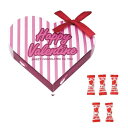バレンタイン チョコ お菓子景品 バレンタインハート(チョコレートボール5包入・シール付)イベント販促品・景品・ノベルティ・粗品