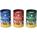 クリスマス 景品 ペン立て缶貯金箱 クリスマス 3色取混ぜ 子供会・町内会・クリスマス会 イベント抽選大会 販促品・景品・粗品・ノベルティ