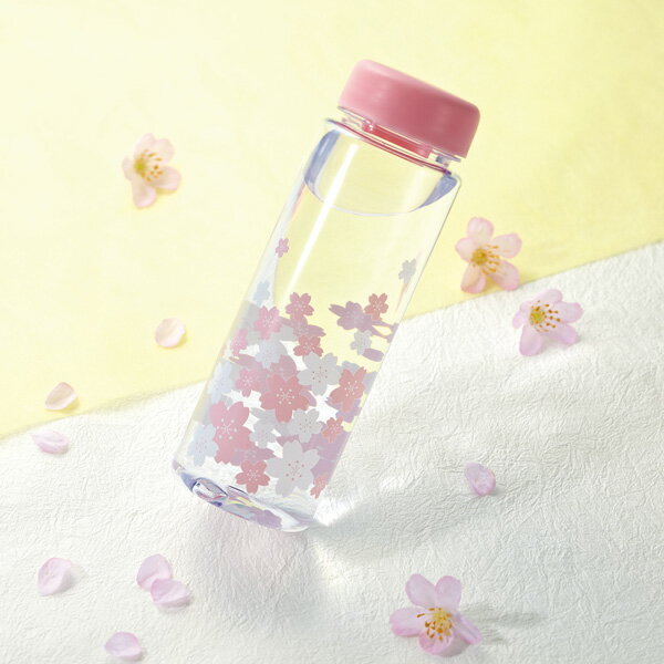 桜コレクション景品さくらクリアボトル500ml80本セット販売春のギフト桜ギフト