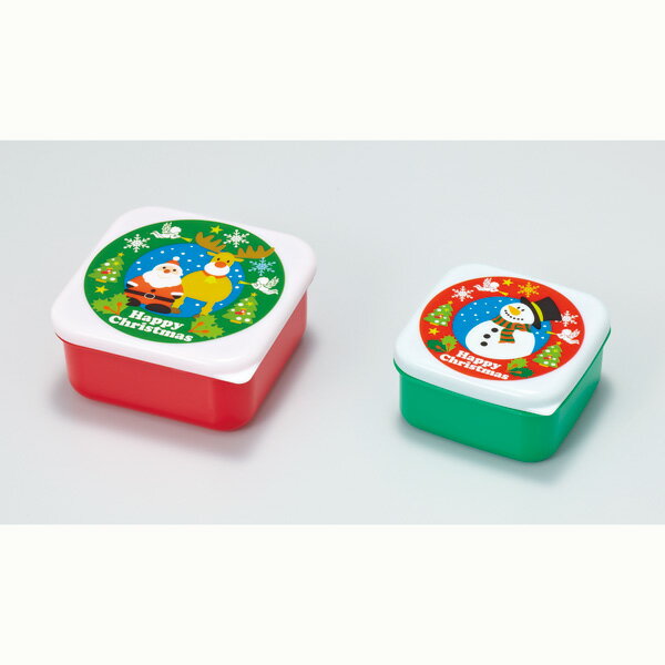 クリスマス 景品 ハッピークリスマス 保存容器 2個入り 1個セット販売 子供会 町内会 小売店用景品に最適 ゴールドスター クリスマス 景品 ハッピークリスマス 保存容器 2個入り 1個セット販売 子供会 町内会 小売店用景品に最適 ゴールドスター