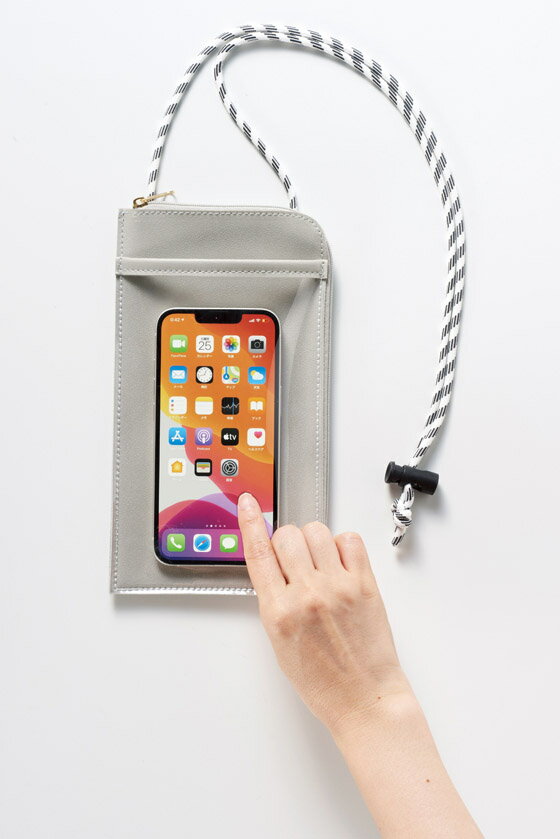 そのまま使えるスマホポーチ　120個セット販売　スマホホルダー　スマホポーチ　販...