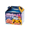 9月中旬以降入荷予定 ハロウィン お菓子景品 ハロウィンドーナツ 90g 120個セット販売 ミニドーナツ ハロウィンBOX入り イベント販促品 子供会景品 ノ...