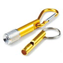 モシモニソナエル ライト&ホイッスル 300個セット販売 便利なホイッスル付きの小型LEDライト コンパクトで緊急時に安心 携帯用 笛 防災グッズ 販促品・景品...