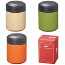 キャンプス 保冷温フードジャー 48個セット販売 真空構造 容量300ml お弁当 ランチボックス 3色取混ぜ 温かいおかず・冷たいデザートに 販促品・景品・ノ...