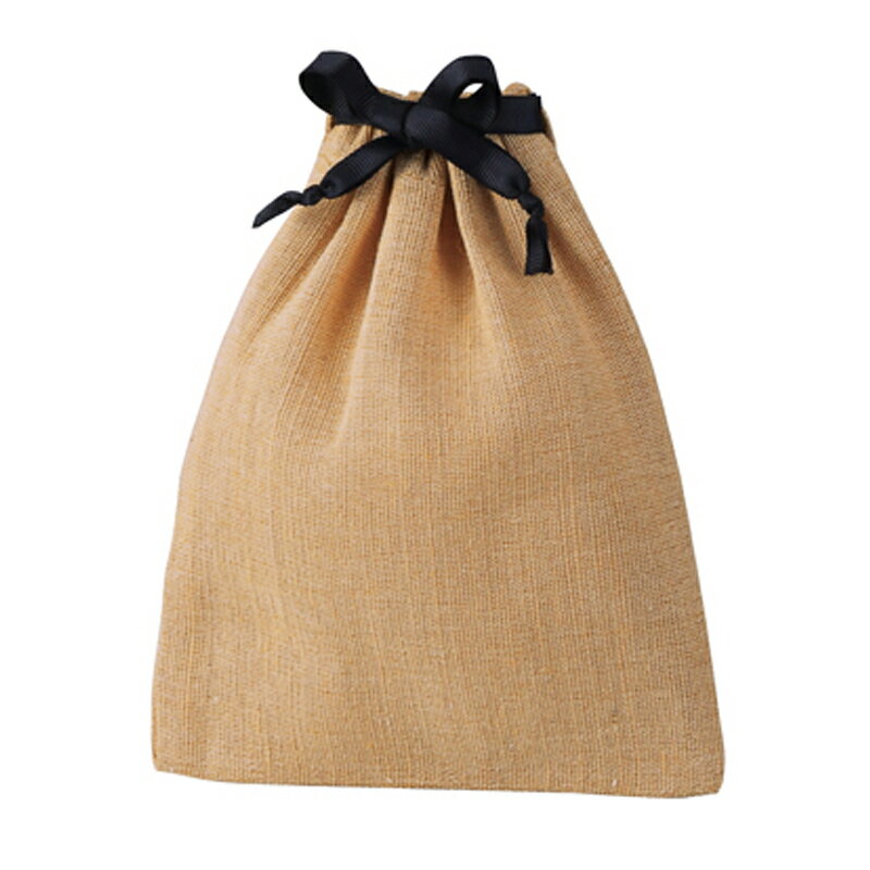 ジュート＆コットン巾着（S）100個セット販売　コスメやアクセサリー入れに　コスメや洋菓子のセットに..