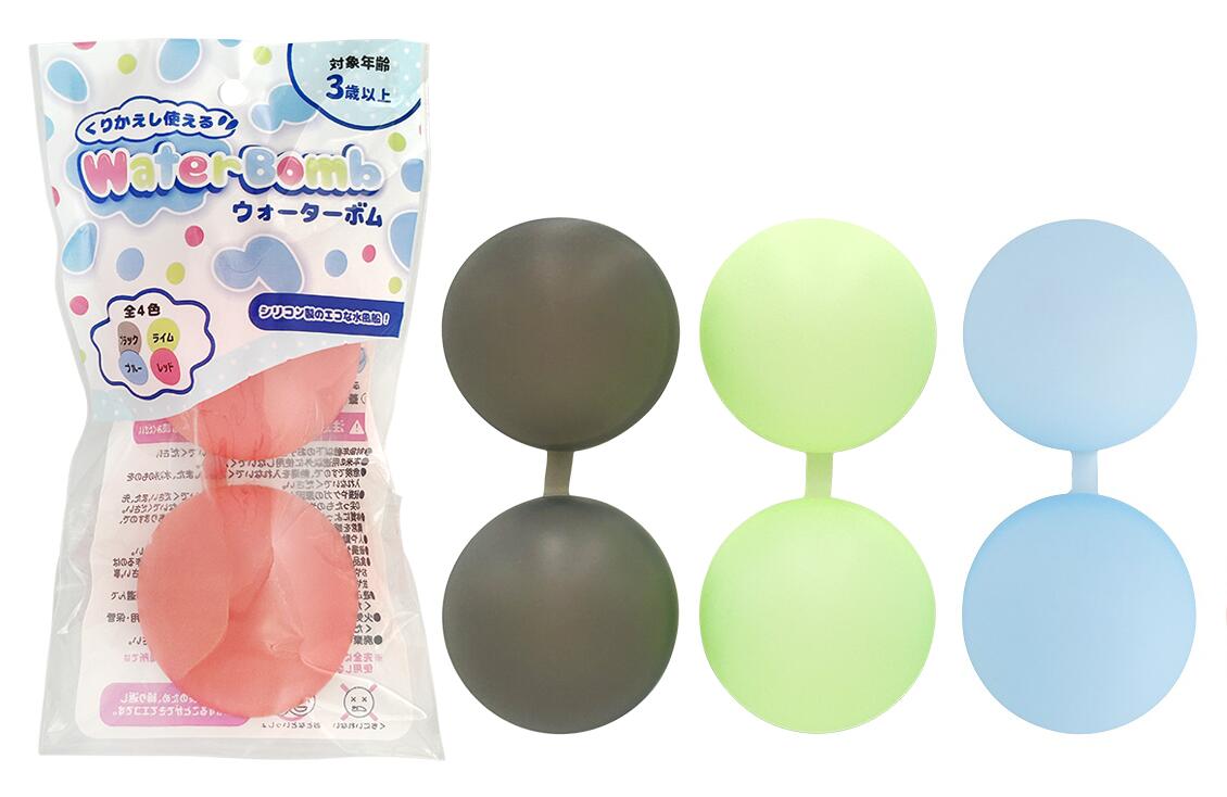 本体サイズ(約)：直径5.5cm 色・柄：ブラック、グリーン、ブルー、レッド 材質・成分：シリコン　