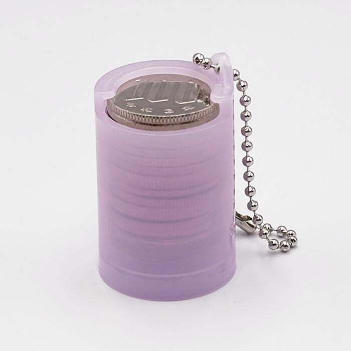 ガチャガチャ景品　カプセルトイ　100円玉コインケース　クリア　コインホルダー　...