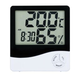 デジタル温湿度計　48個セット販売　温度・湿度管理で風邪やウイルス対策を！数字が大きく見やすい　温度計　湿度計　デジタル時計　販促品・景品・ノベルティ・記念品