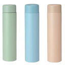 ストッパー付き真空ステンレス スリムボトル 200ml 72個セット販売 軽量&スリムで持ち運びラクラク!3色取混ぜ 飲み切りやすい容量 【名入れ可能商品】販促...