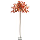 秋の装飾　ディスプレイ　オータムリーフ立木　高さ約210cm　お客様組み立て商品　紅葉ディスプレイ飾り