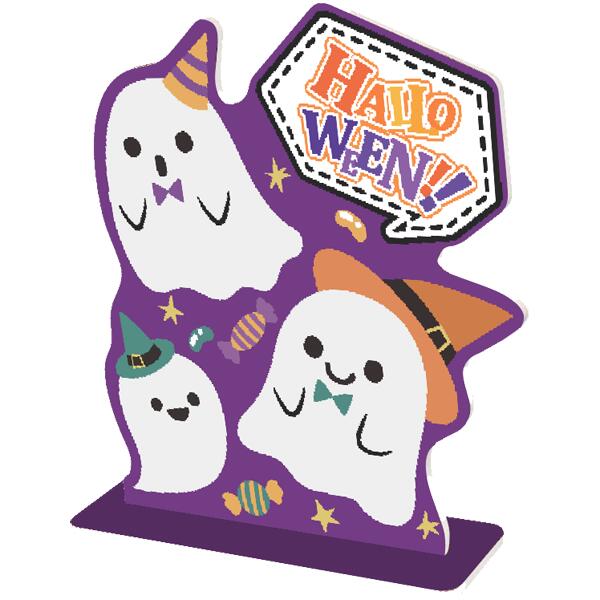 ハロウィン　パネル　スタンドパネル　ゴースト　高さ約80cm　ハロウィン写真撮影もできるフレーム　店..
