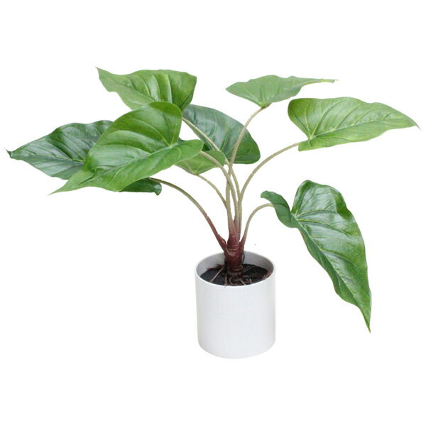 観葉植物　ディスプレイ　造花　アンスリューム　40cm　オフィス・店舗・飲食店で人気の観葉植物装飾