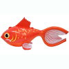 メガPOP金魚100ｃｍ吊り下げ紐付き全長約100cmドド〜ンとでっかいきんぎょのビニール玩具魚のディスプレイ