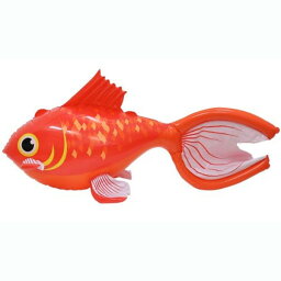 メガPOP　金魚　100cm　　吊り下げ紐付き　全長約100cm　ドド〜ンとでっかいきんぎょのビニール玩具　魚のディスプレイ