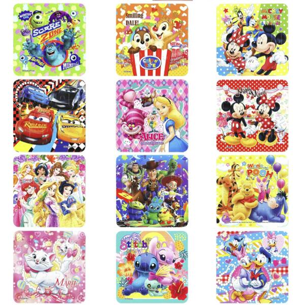 キャラクターおもちゃ　ディズニーオールスター20Pパズル　48個セット販売　お子様ランチ用おもちゃ　抽選用景品