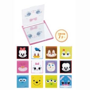 手鏡 ミラー ディズニー顔柄コンパクトミラー 50個セット販売