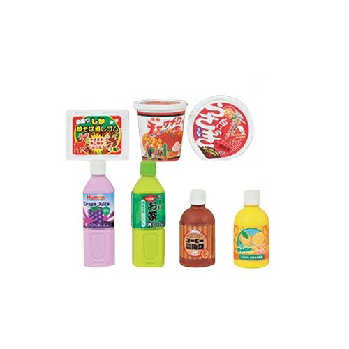 ガチャガチャ景品　おもしろ消しゴム　ドリンク＆スナック　60個セット販売　食べ...
