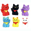 ガチャガチャ景品 カプセルトイ おもしろ消しゴム 招き猫 60個セット販売