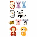 ガチャガチャ景品 カプセルトイ おもしろ消しゴム 森の動物 60個セット販売