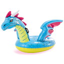 ミスティカルドラゴン ライドオン 全長約201cm ドラゴンフロート ビーチグッズ 浮輪 プール遊び・海水浴 夏の装飾品にも ディスプレイ 飾り用 販促品・景品...