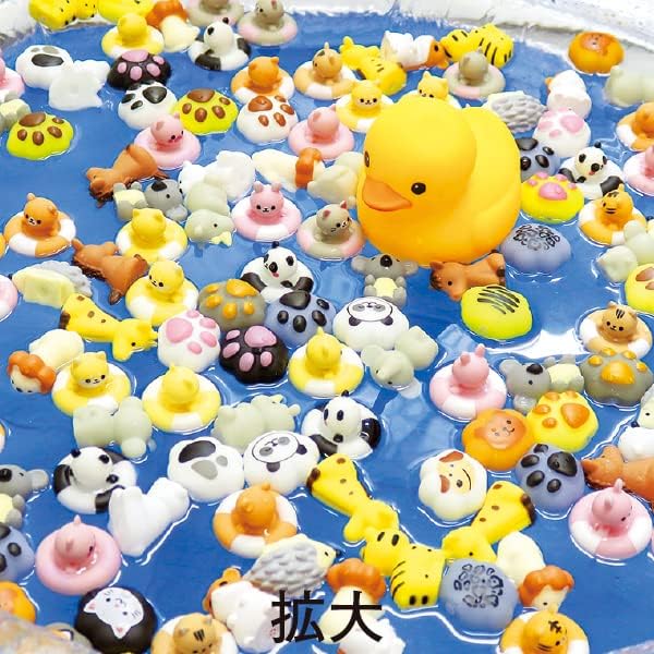 ぷかぷか動物ランド　すくいどり大会100名様用　ラストワン付き　釣って遊んで楽し...