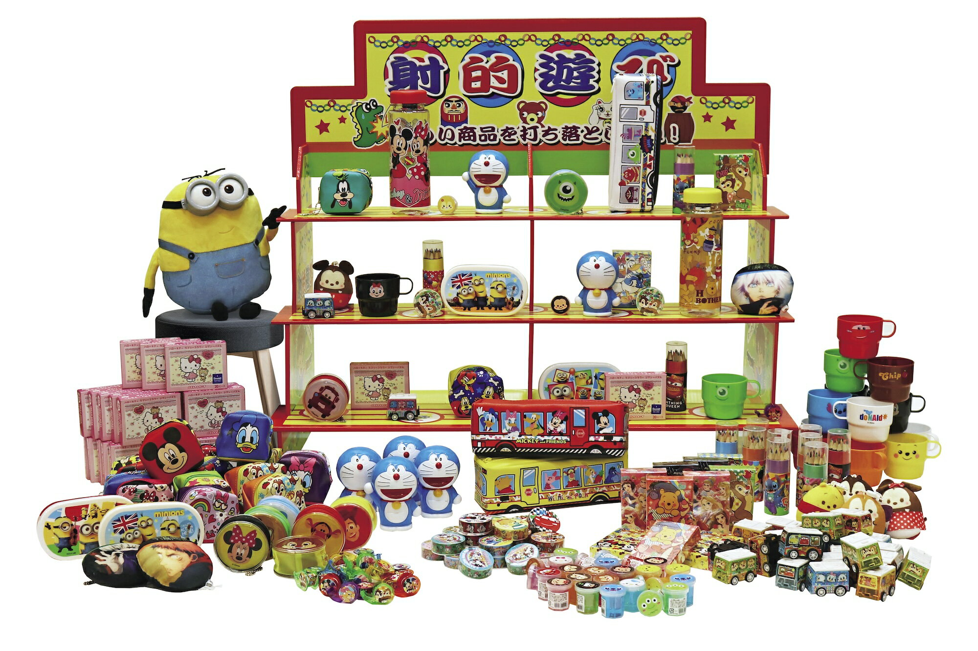 追加用景品おもちゃセット 景品200個セット ※こちらは景品のみの販売です。射的台・鉄砲・玉は付いておりません。