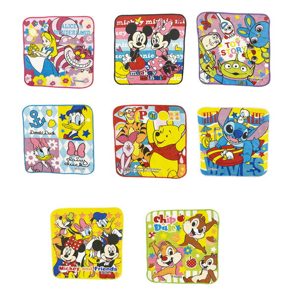ガチャガチャ景品　カプセルトイ　ディズニーかわいい　ミニタオルA　48個セット販売