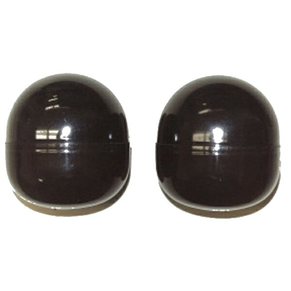 Rakuten - ガラポン用カプセル　黒色　65mm空カプセル　100個セット