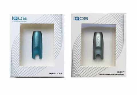 IQOS アイコス　キャップ　CAP　クリスタルブルー　メタリックシルバー