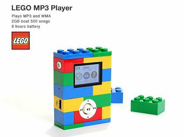 レゴ クラシック 【新品未開封品】LEGOレゴ 2GB　MP3プレーヤー クラシック　2GB　MP3 Player　Lecteur MP3　De2Go RSL