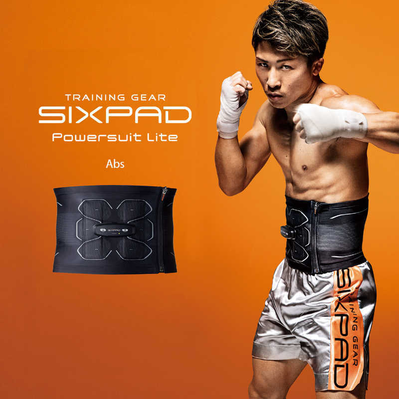 MTG SIXPAD Powersuit Lite Abs M SE-AT00B-M 《コントローラー別売り》 EMSトレーニングギア シックスパッド パワースーツ ライト アブズ M