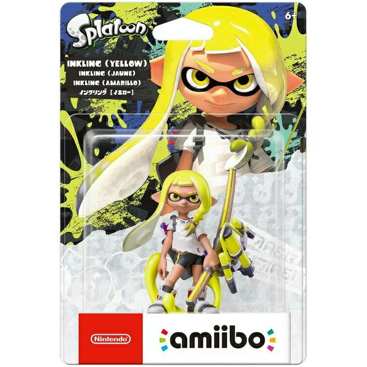 【新品未開封品】アミーボ スプラトゥーン3 amiibo インクリング【イエロー】【スプラトゥーンシリーズ】Nintendo amiibo スプラ3 グッズ switch スイッチ 国内正規品 新品・未使用 任天堂 イエロー アミーボ フィギュア おもちゃプレゼント 贈り物 クリスマス